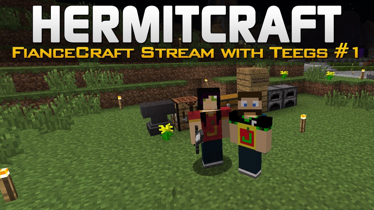HermitCraft 2.0 {Fiancecraft Stream #1} 