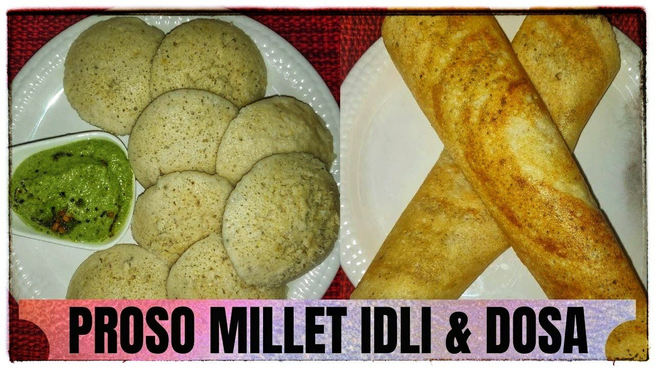 Proso millet idli dosa batter without rice | Pani varagu idli | Millet recipes | Millet idli batter
