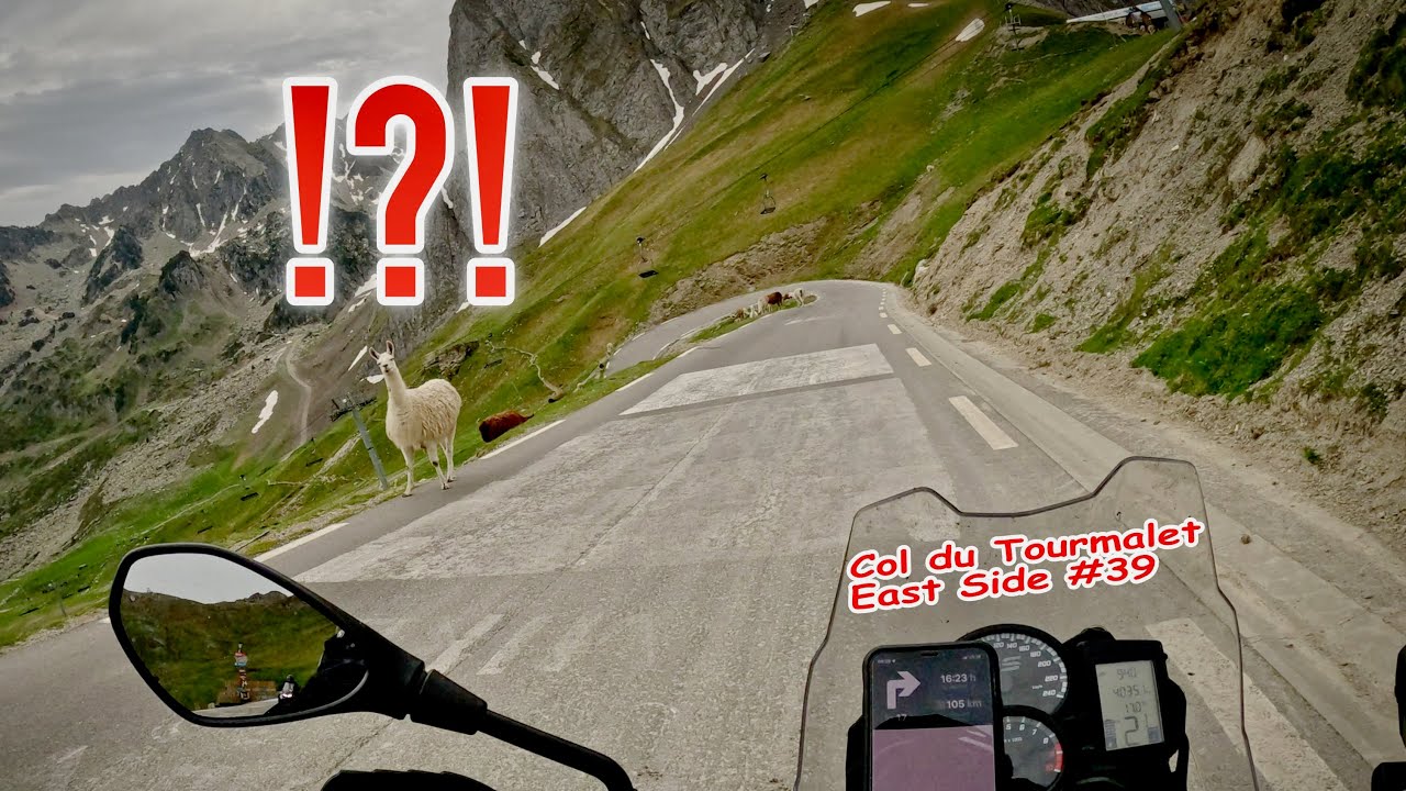 BMW F800GS | POV, Col du Tourmalet Eastside