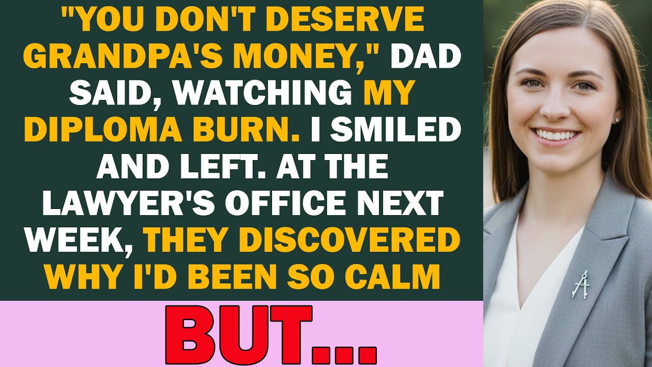 At My Graduation Party, My Parents Demanded I Give Up My Inheritance To My Sister. I Refused—Dad...