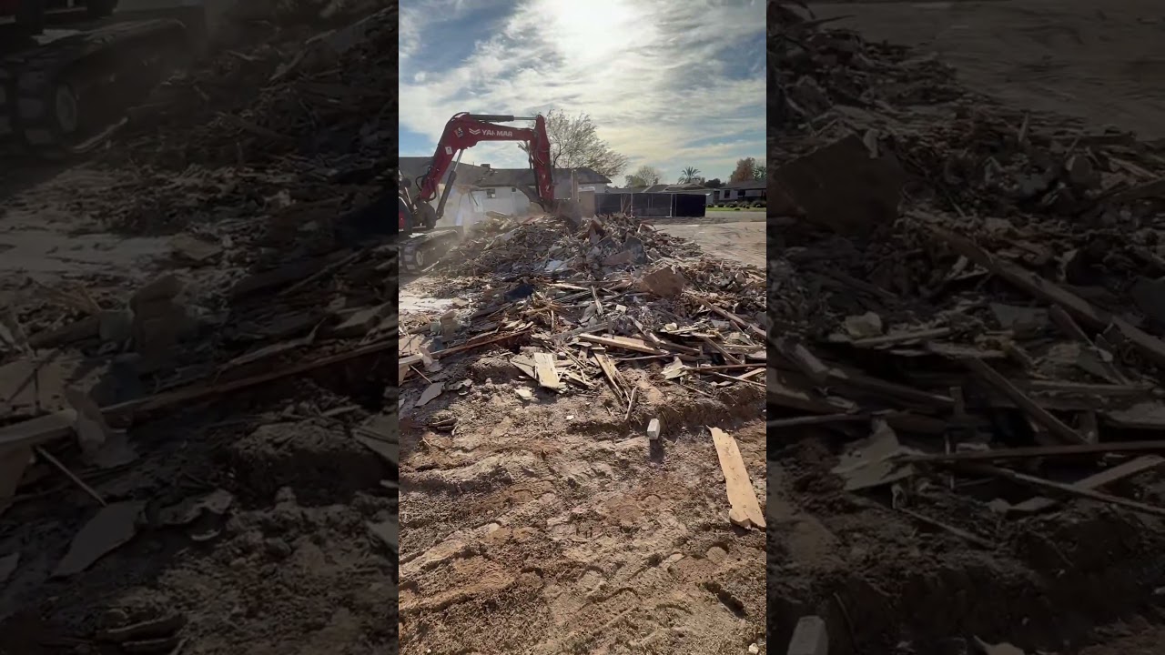 House Demolition #demolitionexperts #housedemolition