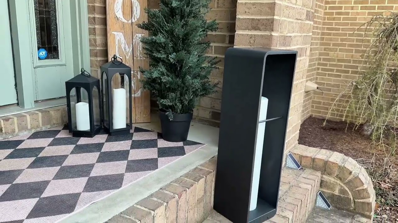 Solar Floor Lamp for Porch/Patio: Setup + How Long It Stays Lit