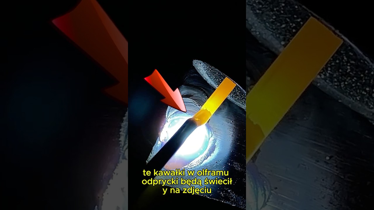 zamontowana elektroda wolframowa kiedy ostrzyć #viral #welding #stickwelding #spawanie #spawacz #diy