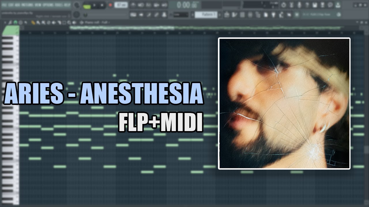 Aries – ANESTHESIA (MIDI + FLP) (FL Studio Piano Tutorial / Cover)