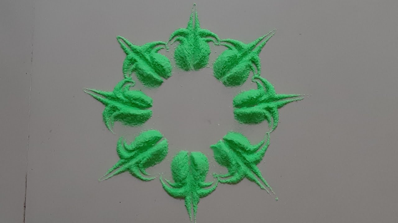 Six Small Everyday rangoli design  | rangoli design by Aarti shirsat | Top rangolis