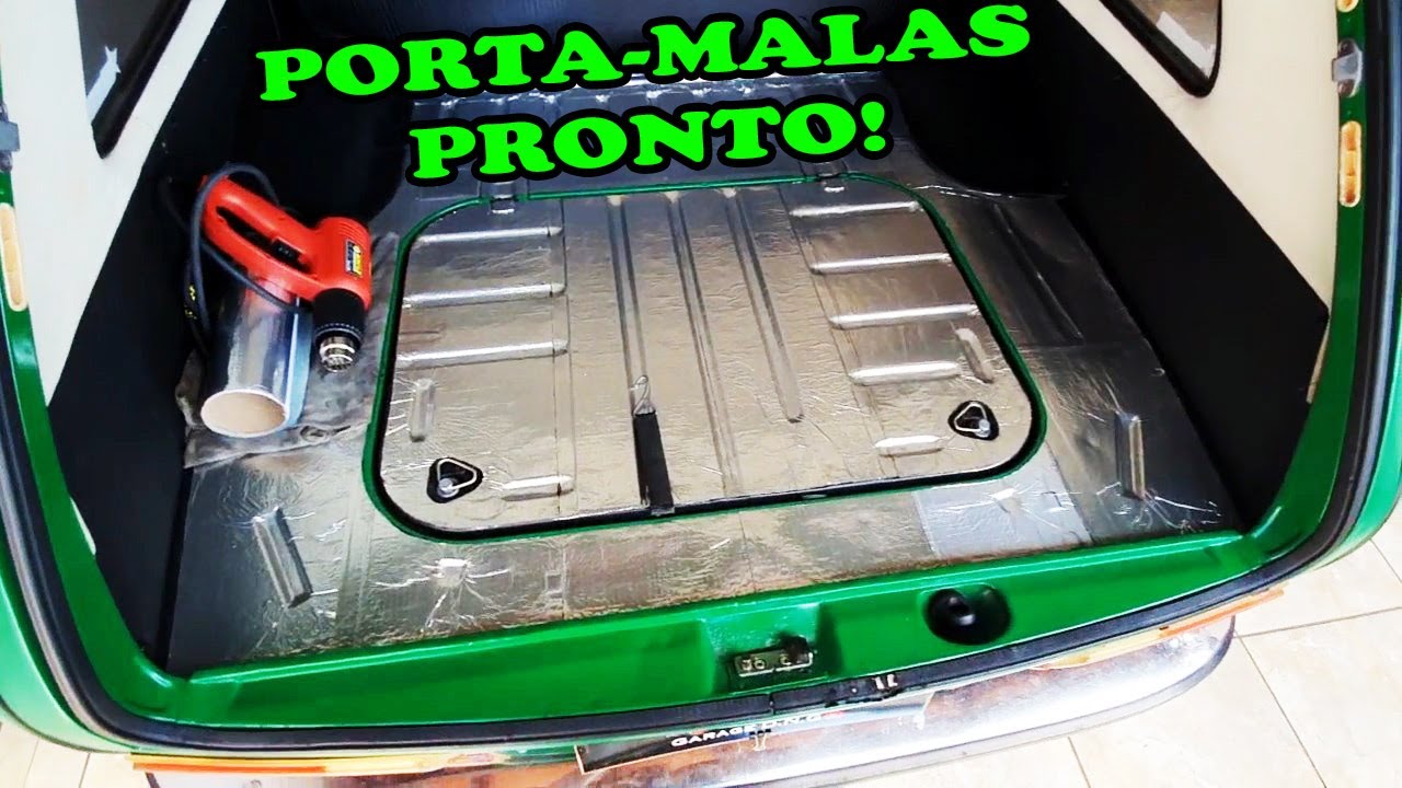 REFORMA NO PORTA-MALAS DA VARIANT (PARTE 3/3) - (VARIANT DNG PARTE 111)