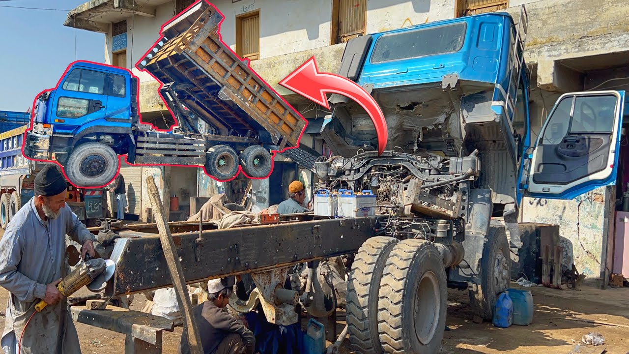 Fully Handmade Dump Truck Restoration | Restored Old Dump Truck