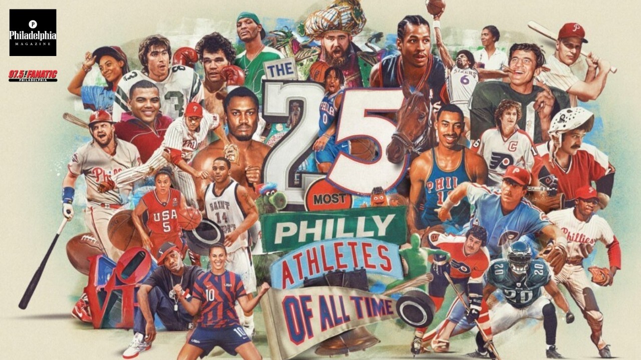 Журнал Philadelphia Magazine: 25 самых выдающихся спортсменов Филадельфии