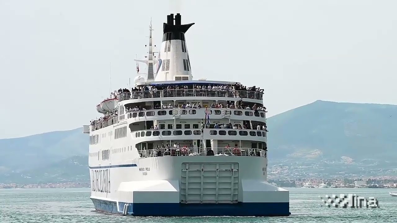 Navijači Rijeke stigli u Sjevernu luku Split