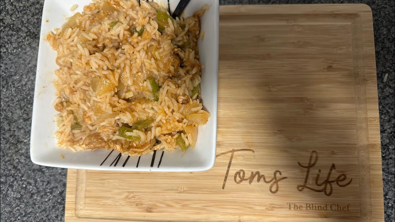 Toms Sunday Special - Spicy Honey Chicken with Rice 🍚 