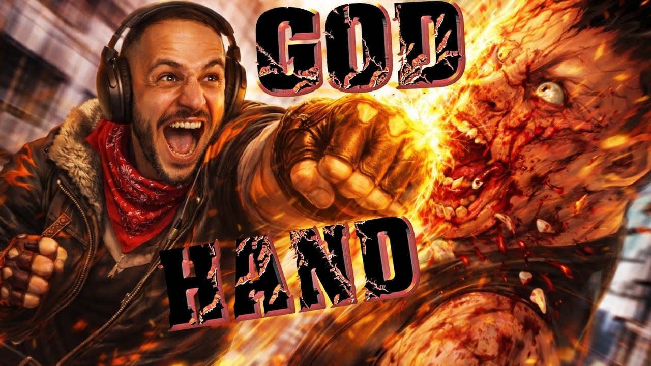 God Hand — Punhos da Fúria! Combos Insanos Ao Vivo 👊🔥