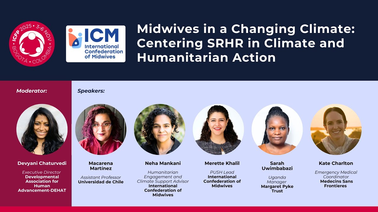 Centrar los derechos sexuales y reproductivos en la acción climática y humanitaria | #seminarioweb