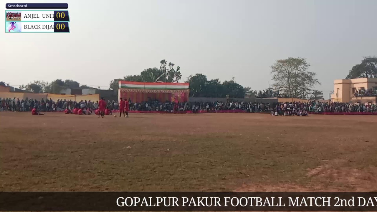 GOPALPUR FOOTBALL MATCH 2nd DAY MARANDI FC Vs MANIK 11
