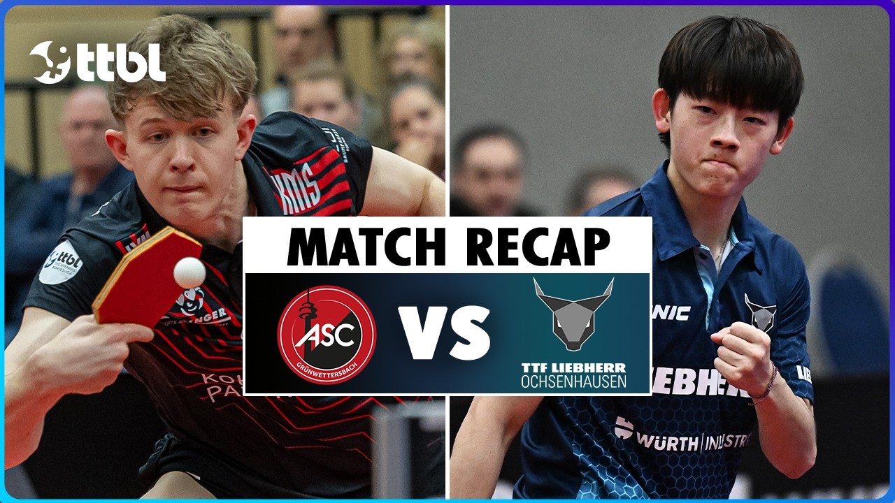 GR&Uuml;NWETTERSBACH vs. OCHSENHAUSEN (Tischtennis Bundesliga Recap) | Matchday 19 | 2025/2026