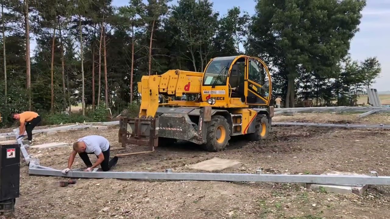 Budowa Hali Namiotowej Łukasiuk 15x20 x 4,5 m