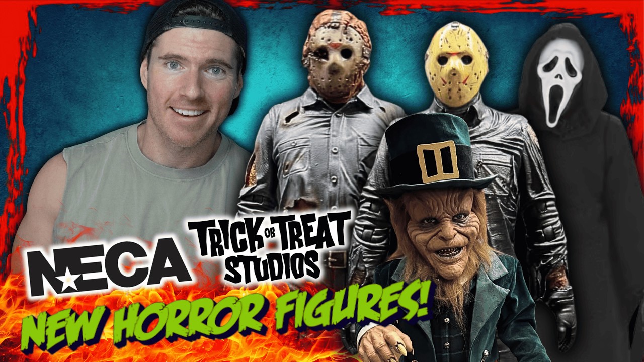 New Horror Figures Preview | Jason, Ghostface & Leprechaun!
