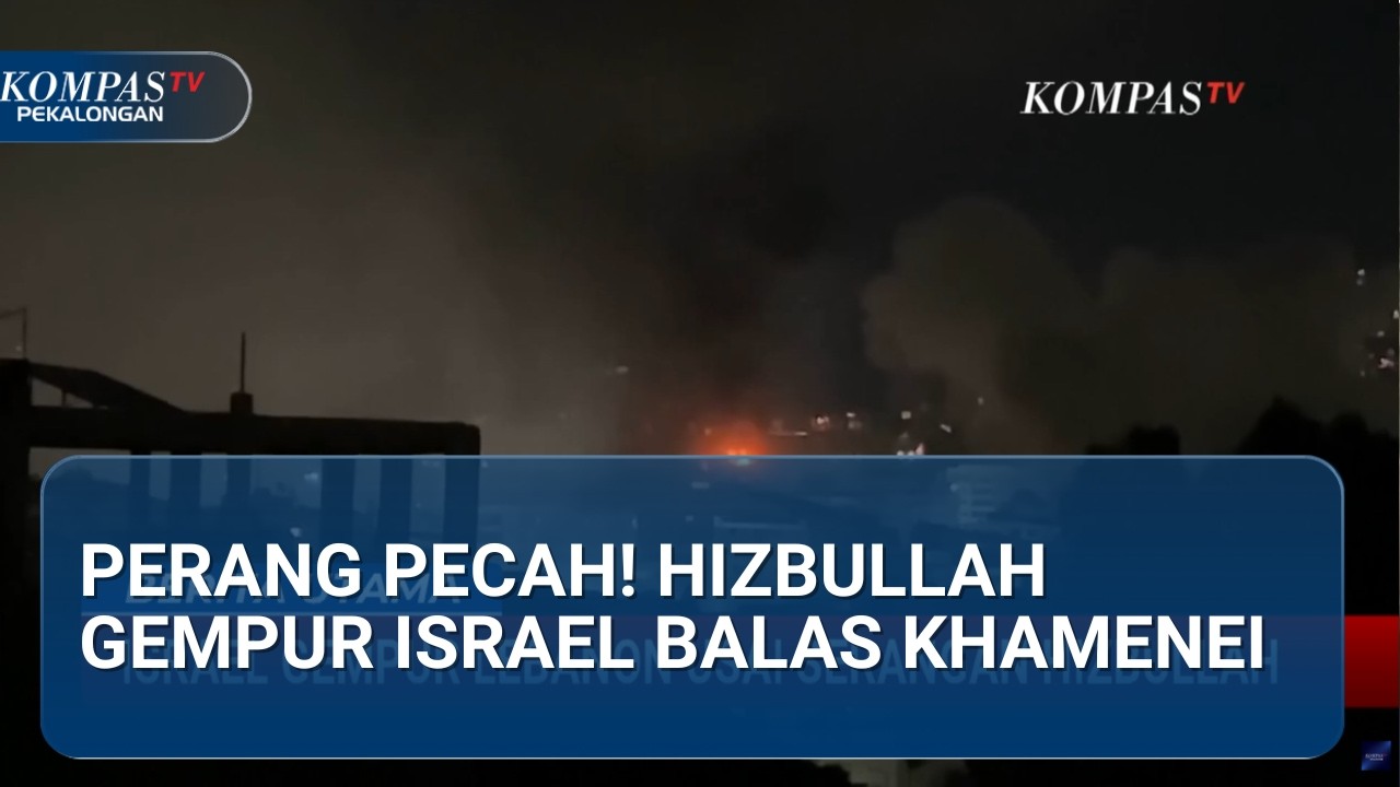 SIAGA PERANG TOTAL! Detik-detik Hizbullah Luncurkan Roket ke Israel Usai Khamenei Gugur