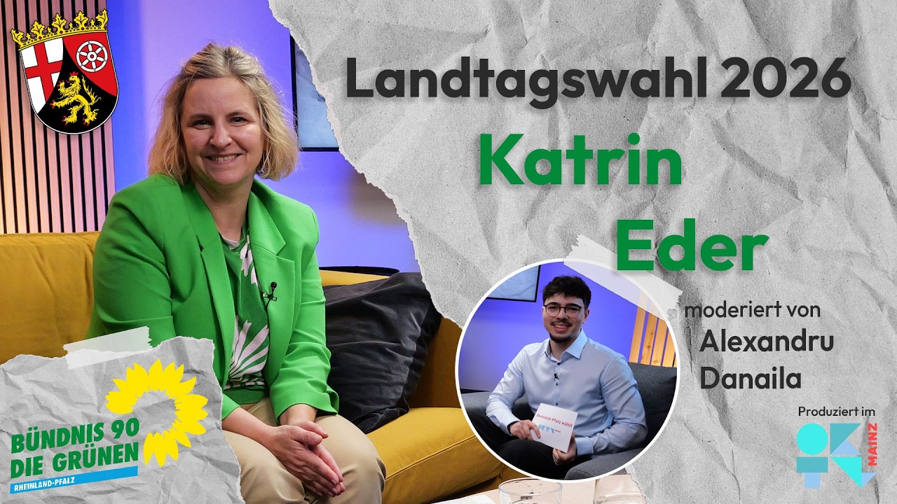 Wybory w Nadrenii-Palatynacie 2026 | z Katrin Eder (Sojusz 90/Zieloni)