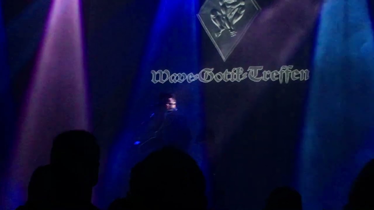Amduscia plays at Wave-Gotik-Treffen in Leipzig.