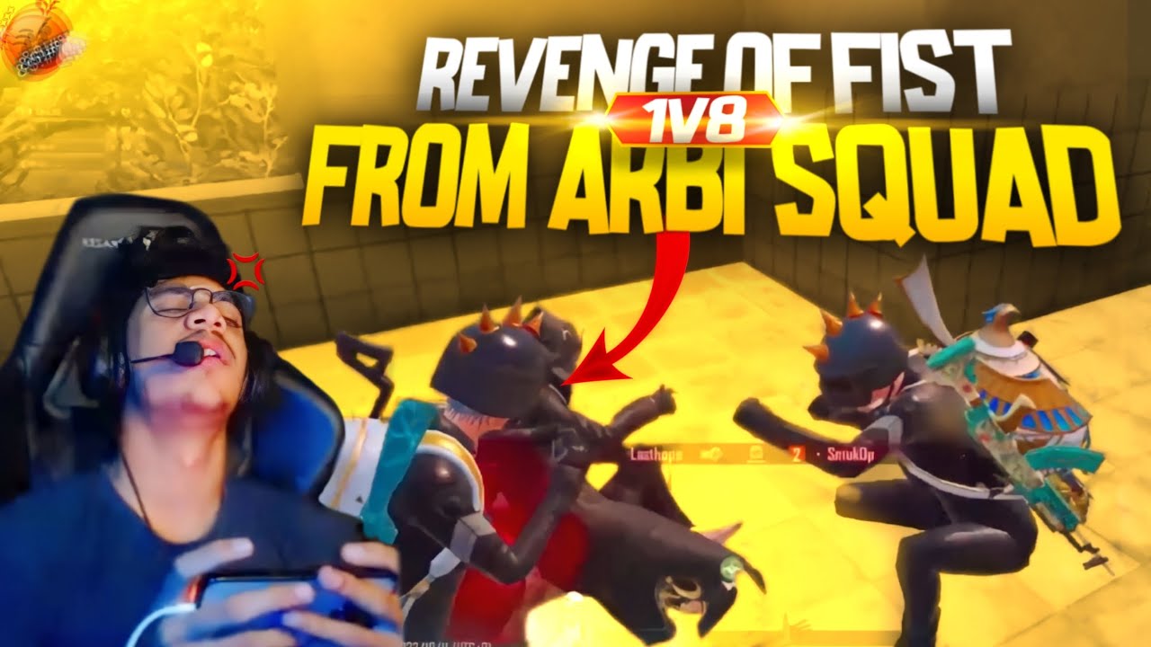 Most Intense 1v8 Revenge In Pubg Mobile History Ever!👊🏻 | Smuk Op