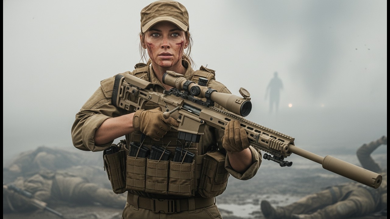 “We’re Surrounded!” — Then a Lone Female Sniper Started Dropping Them in the Fog
