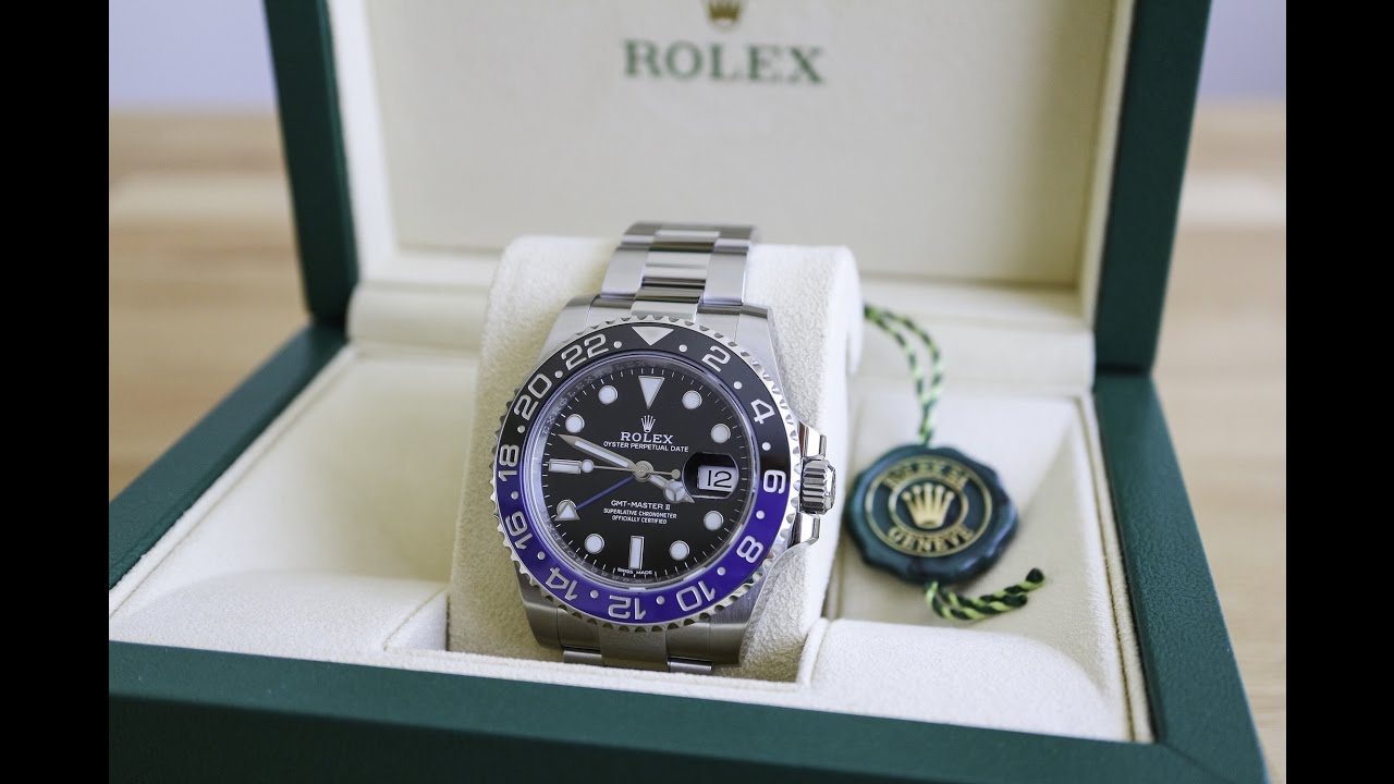 Rolex GMT Master II BLNR (Batman) - Ref. 116710BLNR - comprehensive watch review with macro details