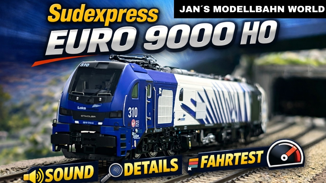 Sudexpress Euro 9000 Review/Sound,Details&Fahrtest