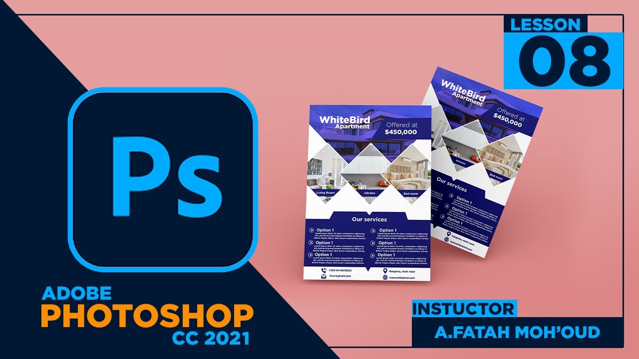 Casharkii 8aad ee adobe photoshop | sticker design