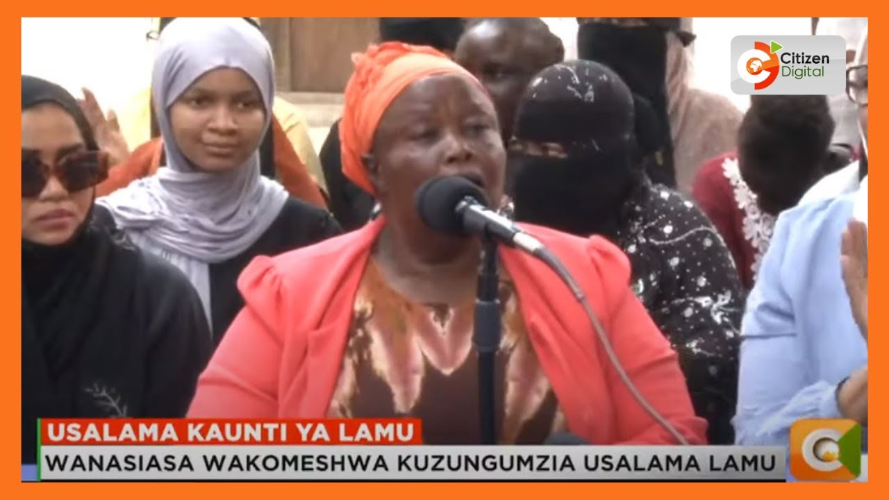Wanasiasa wakomeshwa kuzungumzia usalama Lamu