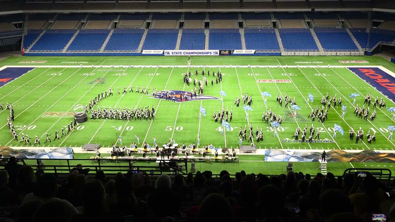 Vandegrift H.S. marching band State 2025 prelims 