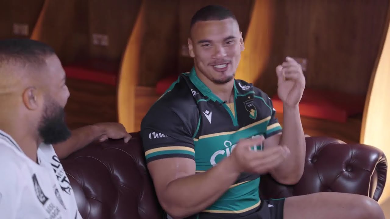 Try Time | RC Toulon's Lewis Ludlam & Northampton Saints' Juarno Augustus react to local snacks