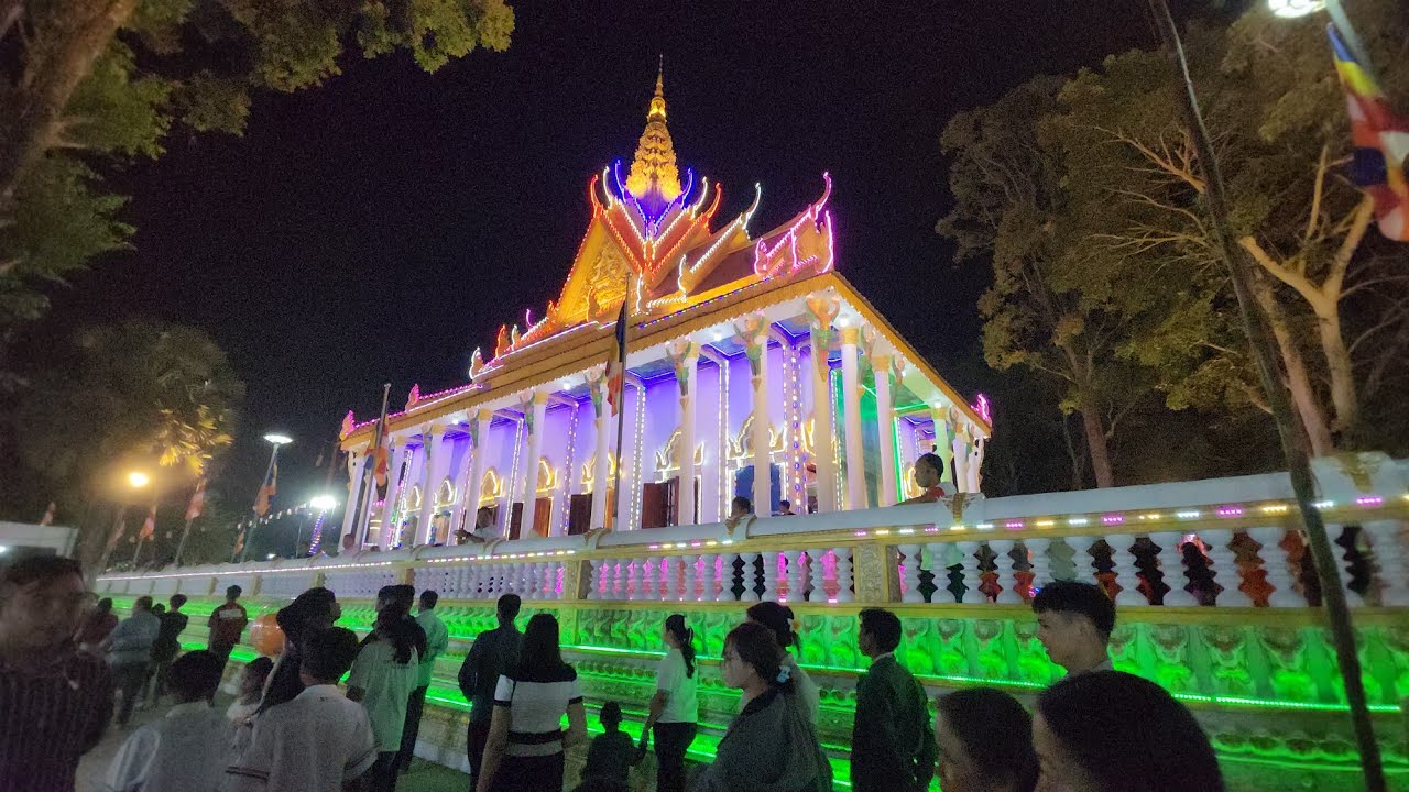 ខ្ញុំថតវីដេអូនេះនៅវត្តខ្មែរកម្ពុជាក្រោម Wat kandal khmer krom