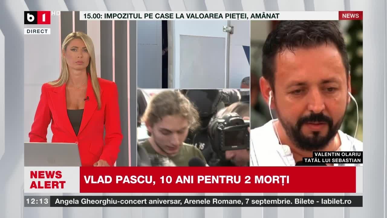 Valentin Olariu, tatăl lui Sebi, victima lui V.Pascu, despre condamnarea la 10 ani. B1TV_21 aug.2025