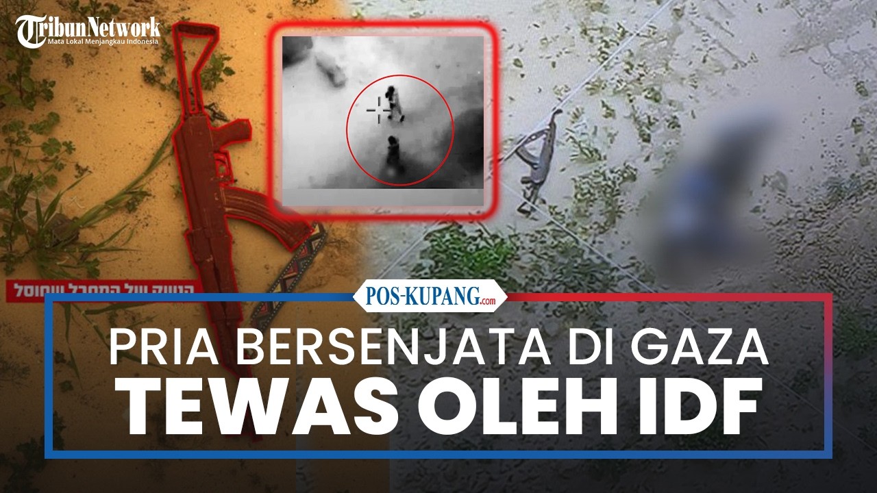 Pasukan IDF Tewaskan Pria Bersenjata di Gaza Selatan