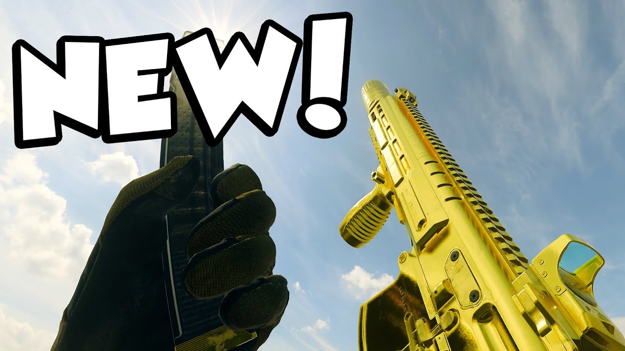 I UNLOCKED GOLD CAMO for the NEW SMG in MODERN WARFARE 2