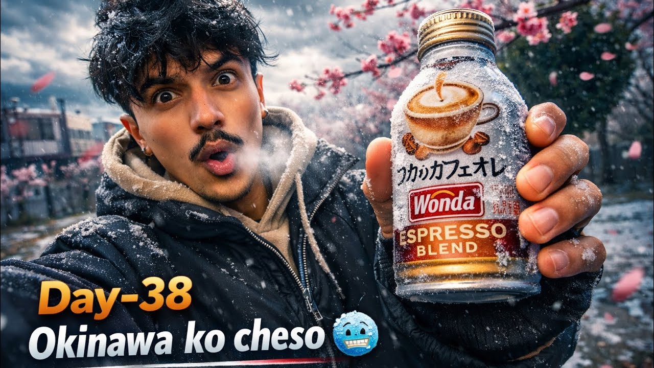 Okinawa Ko Cheso 🥶 | Day-38 Japan Winter Vlog 🇯🇵❄️