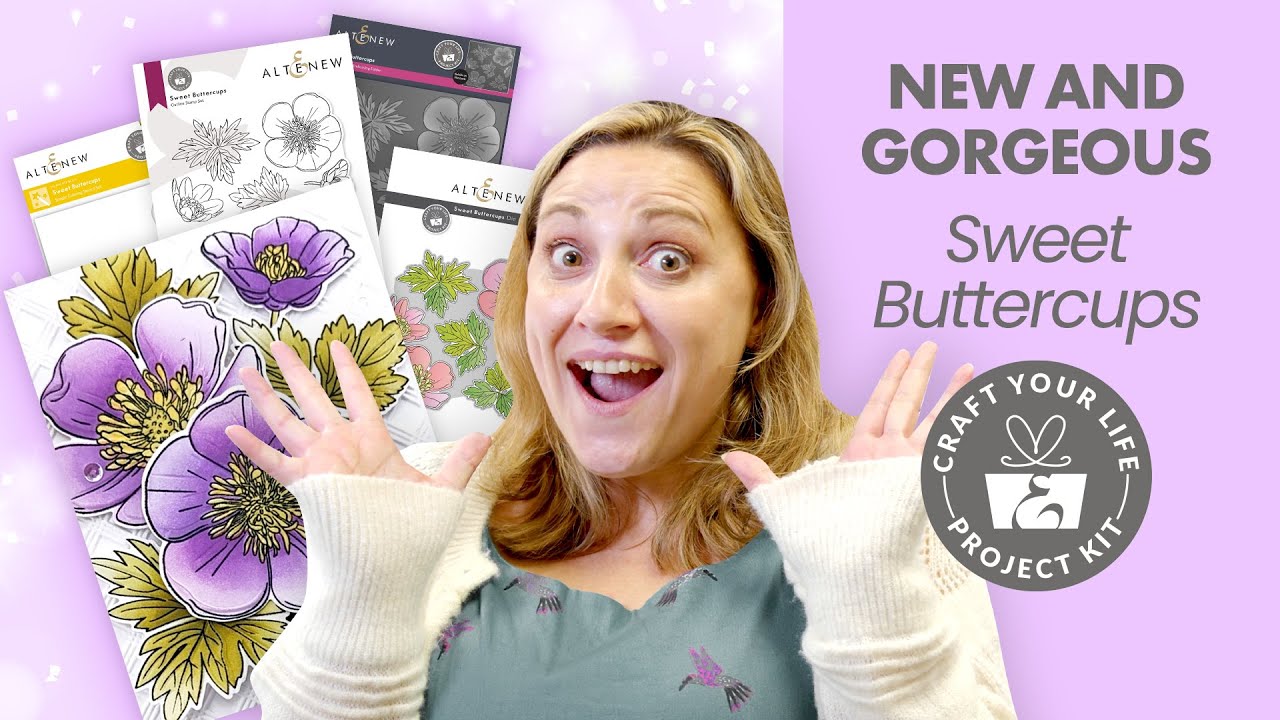 Limited Time Offer: Subscribe Now for the Sweet Buttercups Craft Your Life Kit! 🌼