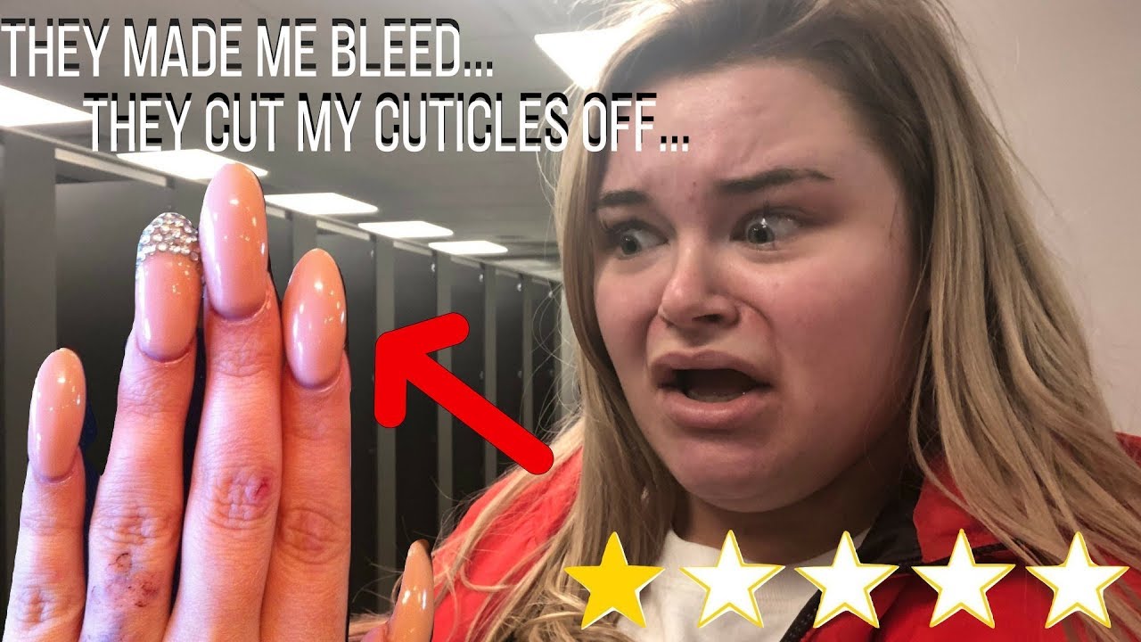 Going To The Worst Reviewed Nail Salon In My City! | *WTF*