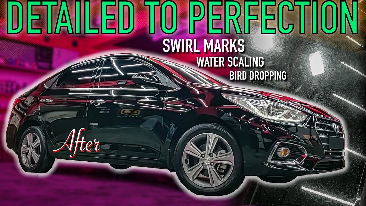 Hyundai Verna - Detailing and Ceramic coating on scratched up car | BROTOMOTIV | Hindi