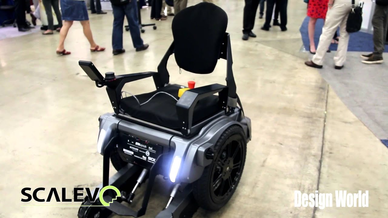 Scalevo, the stair-climbing wheelchair