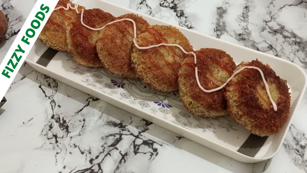 Aloo  Ki Tiki Recipe  | Tea Time Snacks | Easy and quick Recipe | Fizzy Foods @NinosHome