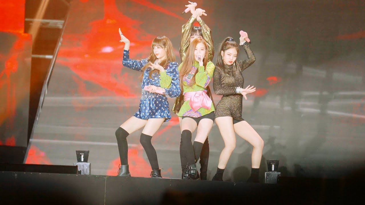 블랙핑크 (BLACKPINK) - 불장난 (PLAYING WITH FIRE)@ 180110 골든디스크 [ 4k Fancam/직캠]