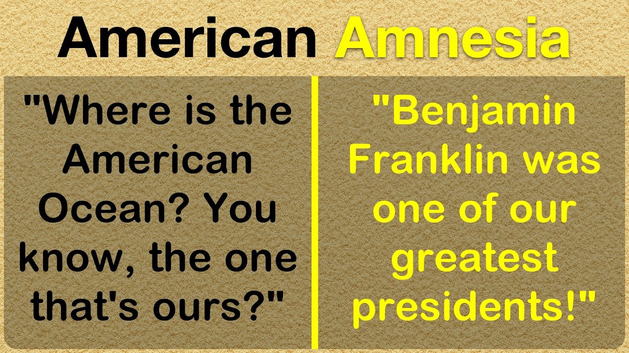 Proof Americans Don't Know America