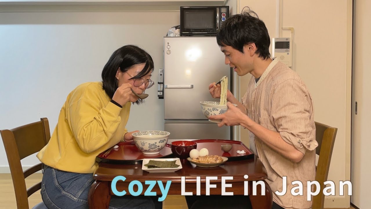 Уютная ЖИЗНЬ в Японии 🇯🇵: мы наслаждались домашней лапшой рамэн!