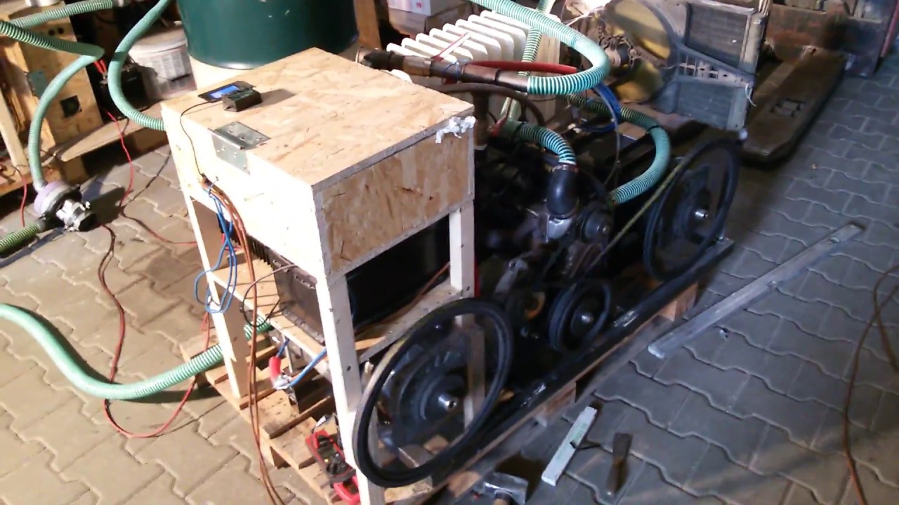 1.2 l Holzgas mit 2 Generatoren