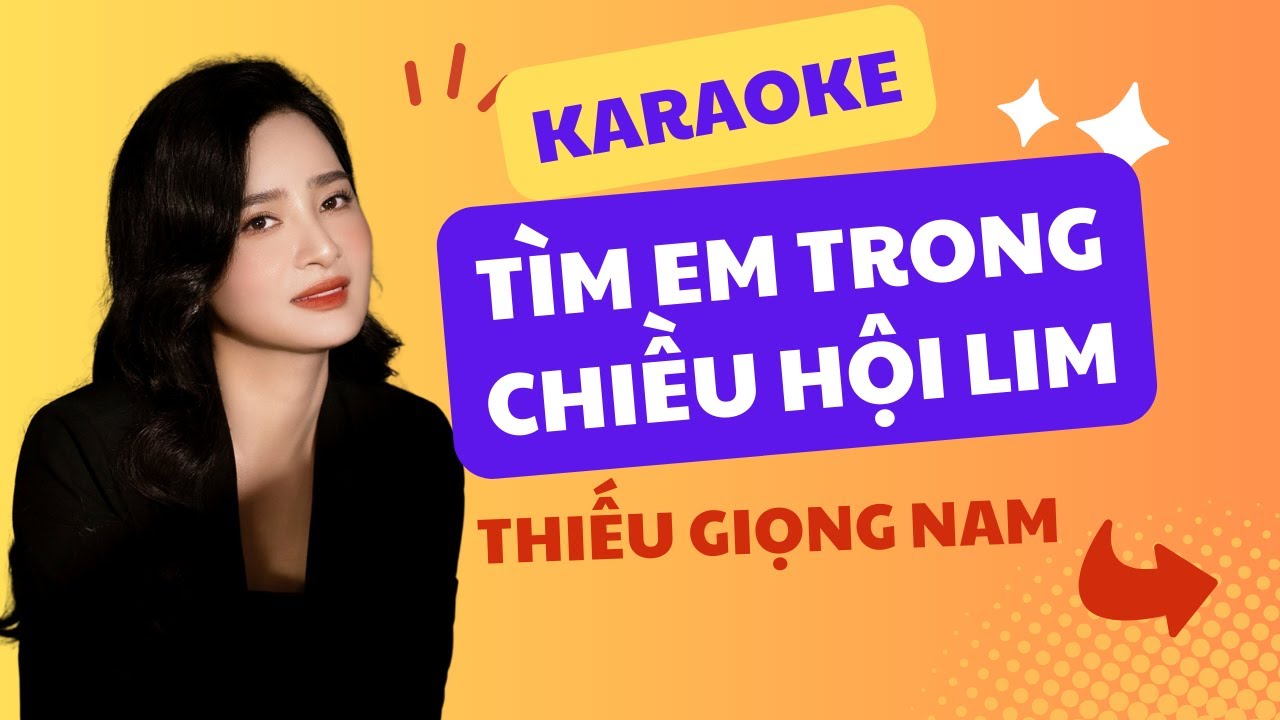 Karaoke Tìm Em Trong Chiều Hội Lim Thiếu Giọng Nam Song Ca với Linh Lan