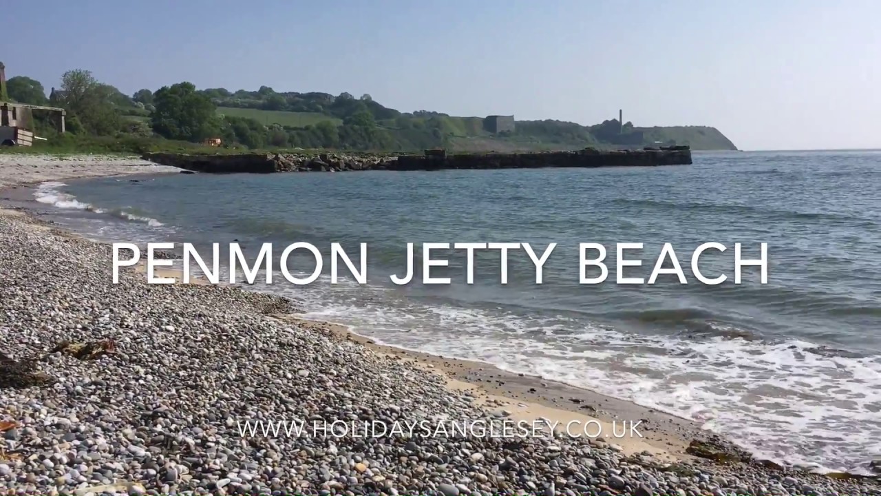 Penmon Jetty Beach is a remote stony beach not far from Beaumaris and on the way to Penmon Point.