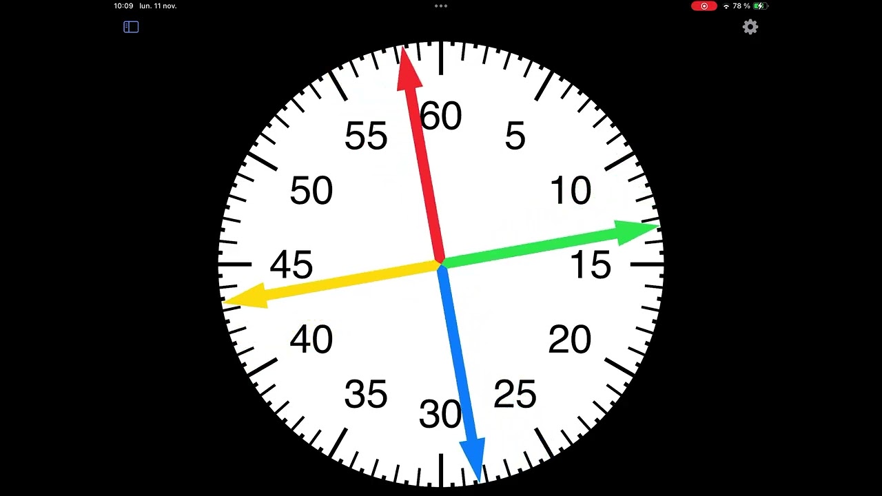 Pace Clock swimming one hour