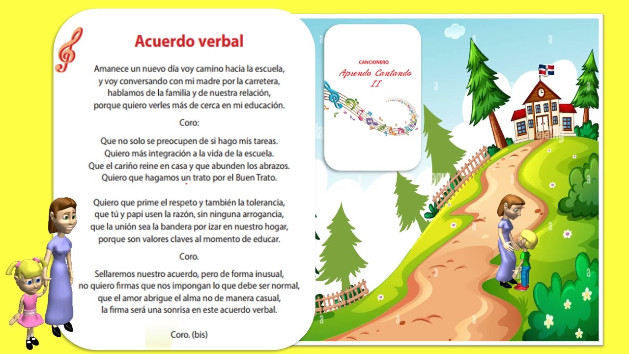 01  Acuerdo verbal. Aprendo Cantando II.