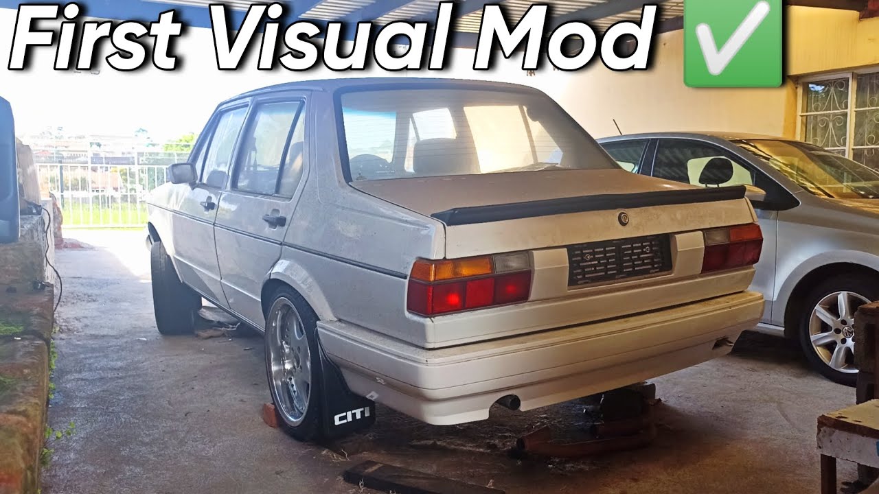 Small Difference Big Impact! - Mudflap install. - VW MK1 BUILD